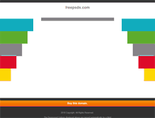 Tablet Screenshot of freepsds.com